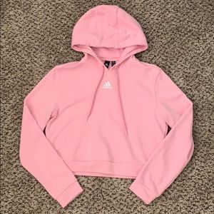 Adidas cropped hoodie